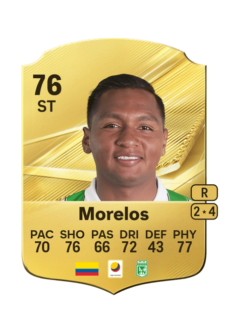 Carte de Alfredo Morelos