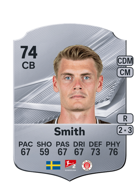 Carte de Eric Smith