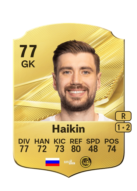 Carte de Nikita Haikin