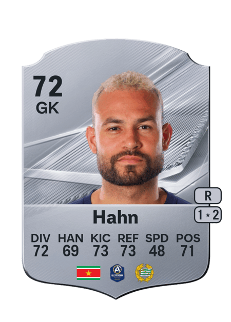 Carte de Warner Hahn