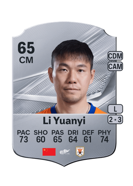 Carte de Li Yuanyi