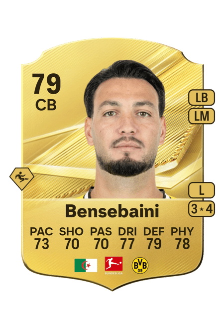 Carte de Ramy Bensebaini