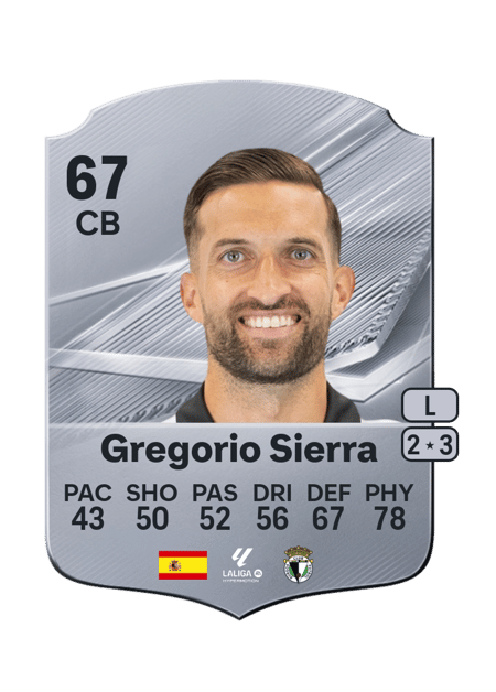 Carte de Gregorio Sierra