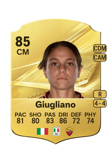 Carte de Manuela Giugliano