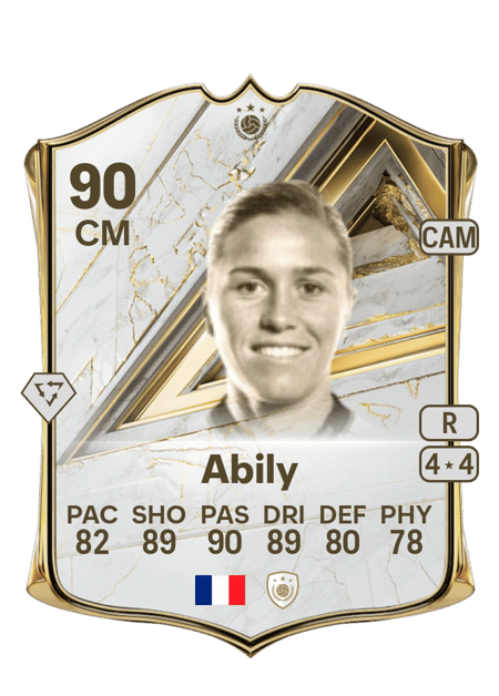 Carte de Camille Abily