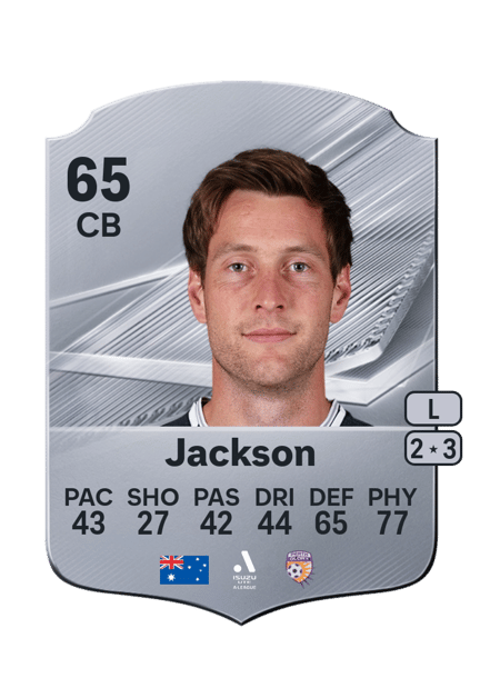 Carte de Lachlan Jackson
