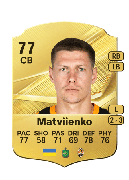 Carte de Mykola Matviienko