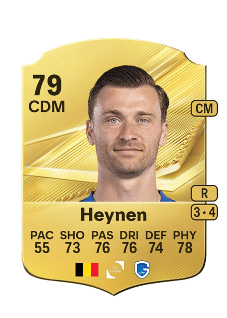 Carte de Bryan Heynen