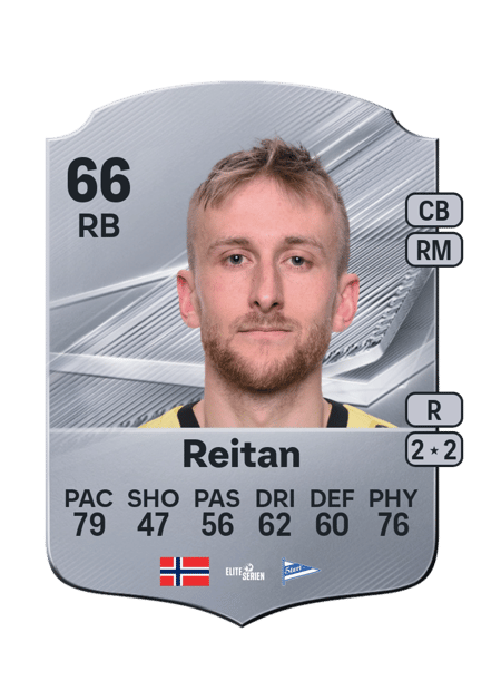 Carte de Erlend Dahl Reitan