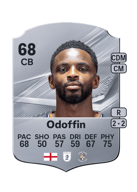 Carte de Hakeem Odoffin