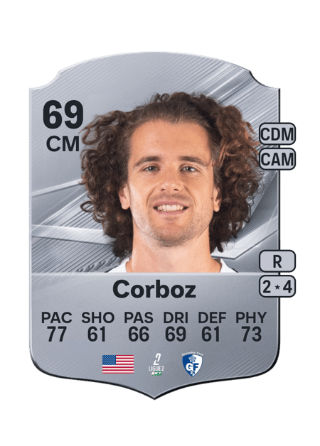 Carte de Maël Corboz