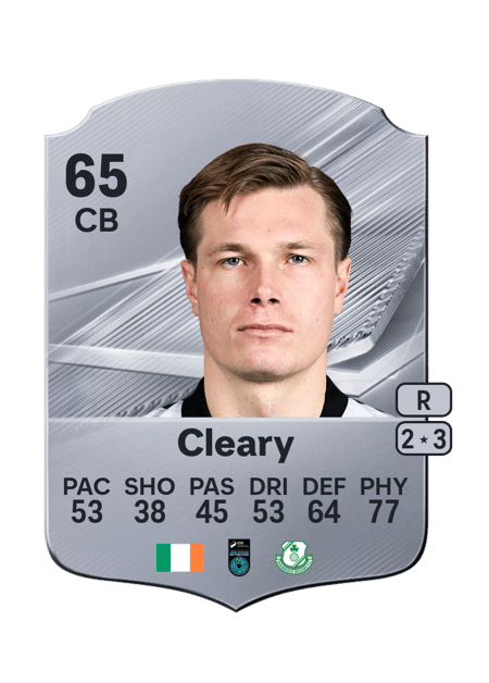Carte de Daniel Cleary