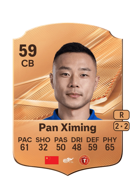 Carte de Pan Ximing
