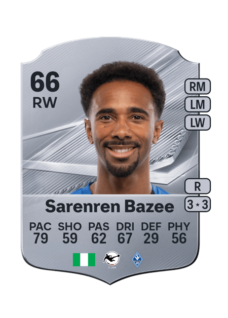 Carte de Noah Joel Sarenren Bazee