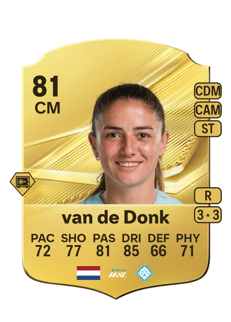 Carte de Daniëlle van de Donk