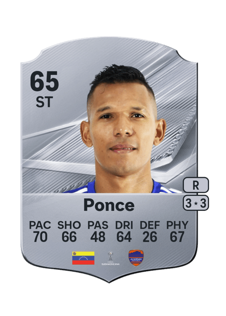 Carte de Andrés Ponce