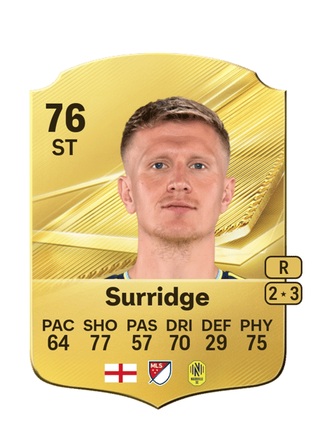 Carte de Sam Surridge