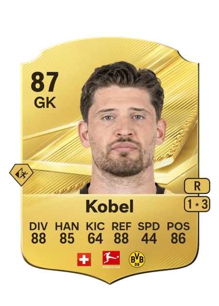 Carte de Gregor Kobel