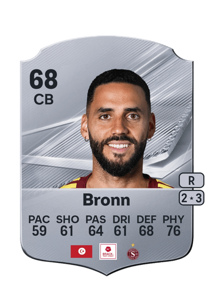Carte de Dylan Bronn