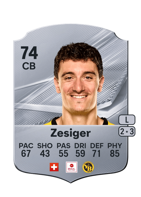 Carte de Cédric Zesiger