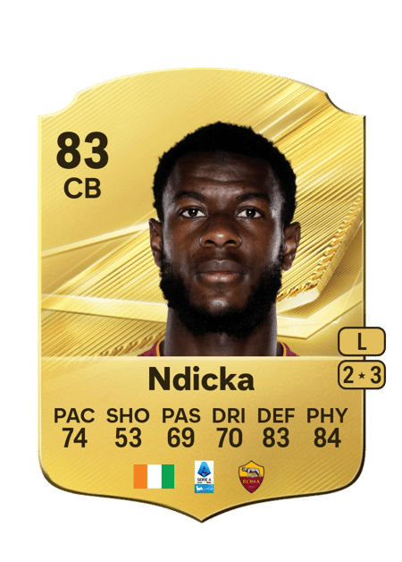 Carte de Evan Ndicka