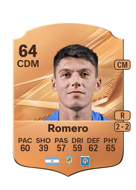 Carte de Francisco Romero