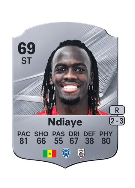 Carte de Cherif Ndiaye