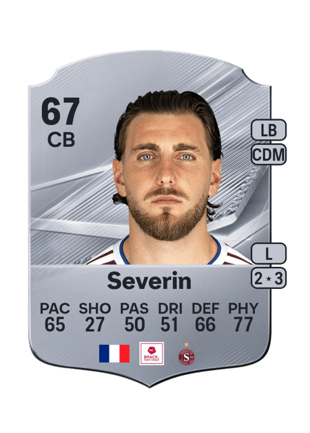 Carte de Yoan Severin