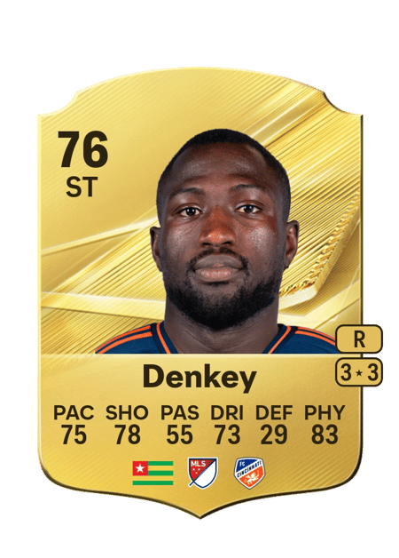 Carte de Kévin Denkey