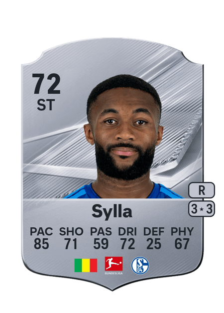 Carte de Moussa Sylla
