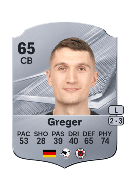 Carte de Christoph Greger