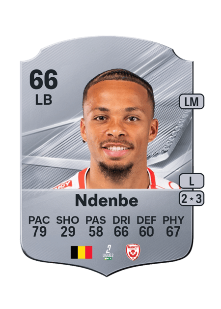 Carte de Logan Ndenbe