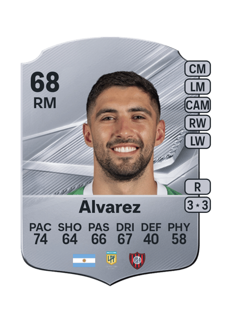 Carte de Juan Pablo Álvarez