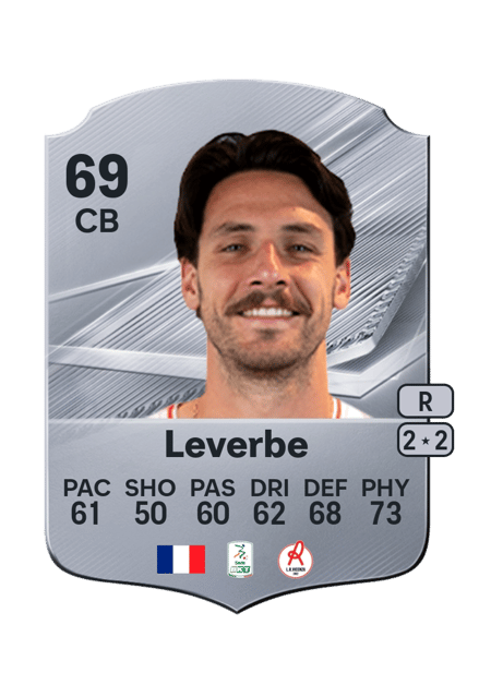 Carte de Maxime Leverbe