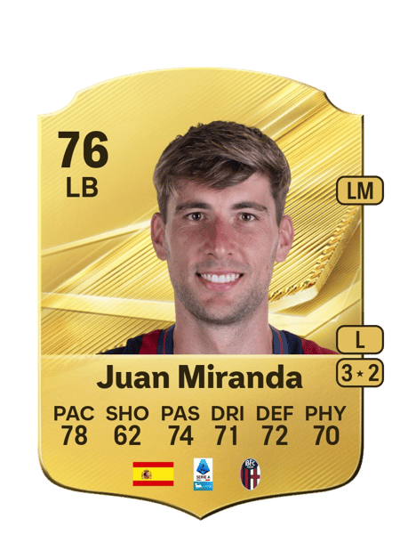 Carte de Juan Miranda
