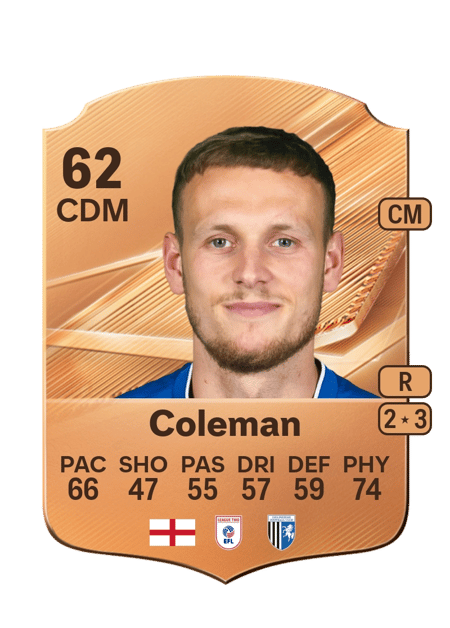 Carte de Ethan Coleman