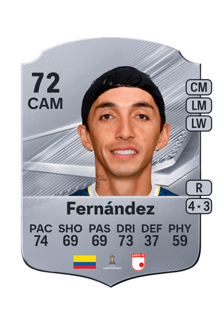 Carte de Omar Fernández