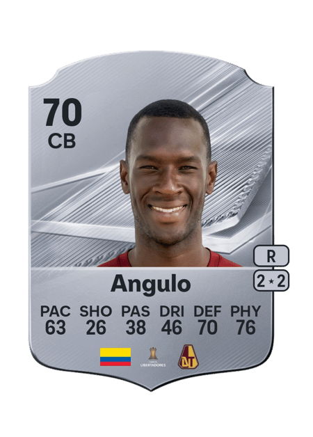 Carte de Anderson Angulo