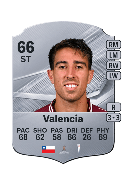 Carte de Diego Valencia
