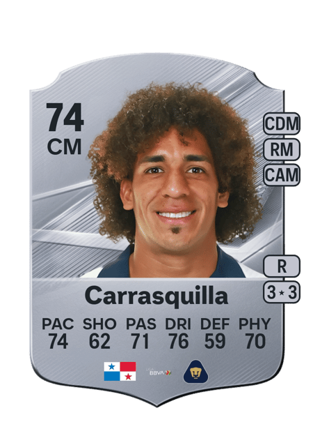 Carte de Adalberto Carrasquilla