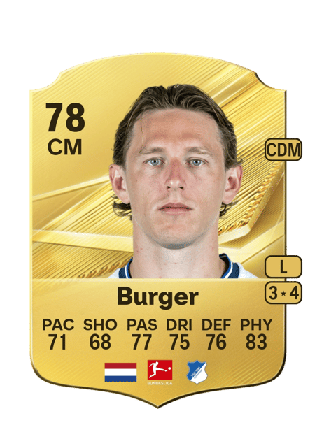 Carte de Wouter Burger