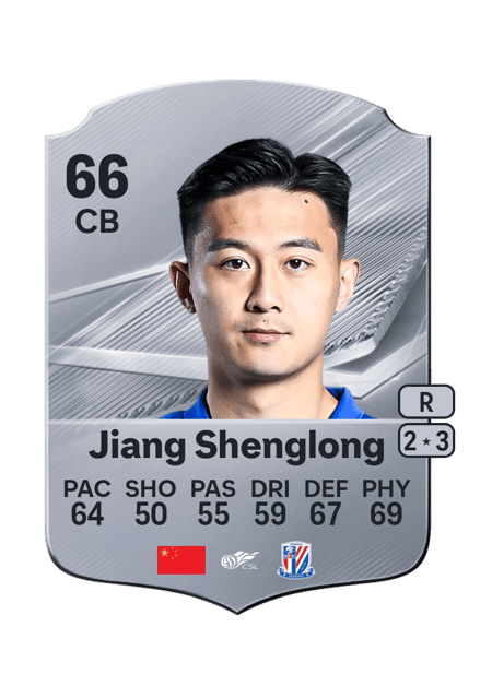 Carte de Jiang Shenglong