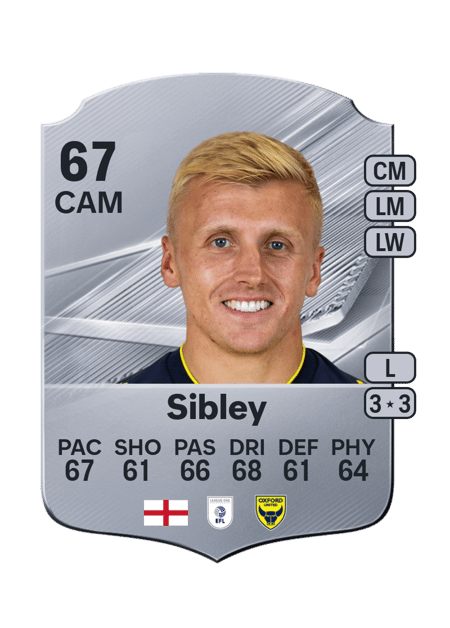 Carte de Louie Sibley