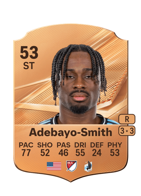 Carte de Jordan Adebayo-Smith
