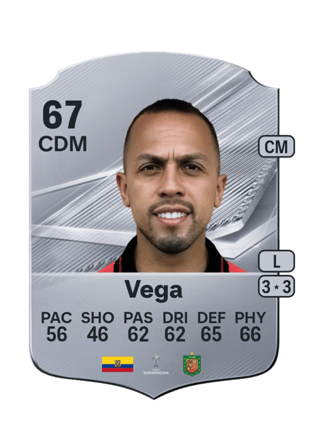 Carte de Edison Vega