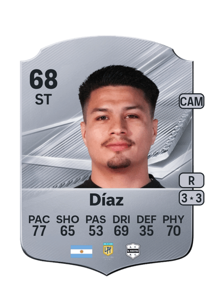 Carte de Alexander Díaz