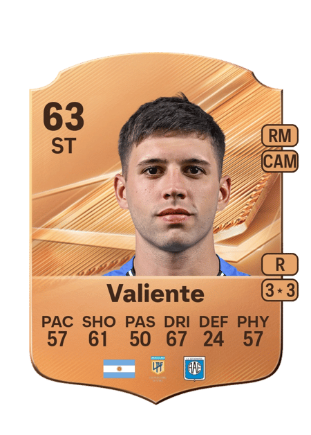 Carte de Mauro Valiente
