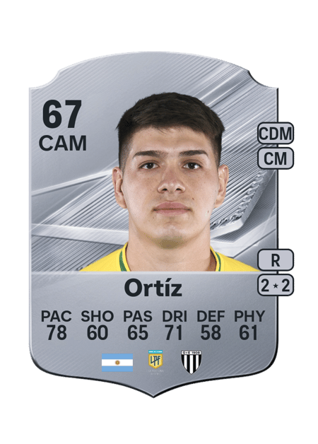Carte de Tomás Ortíz