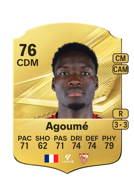 Carte de Lucien Agoumé