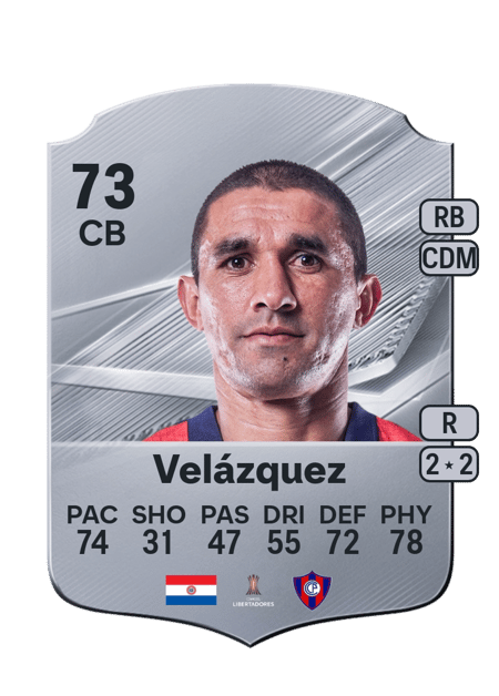 Carte de Gustavo Velázquez